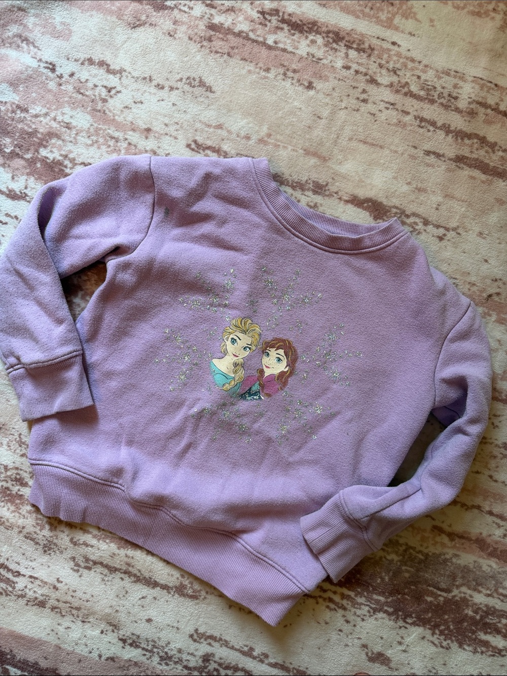 Disney Lavender Jumping Beans Girls Pullover Sweatshirt